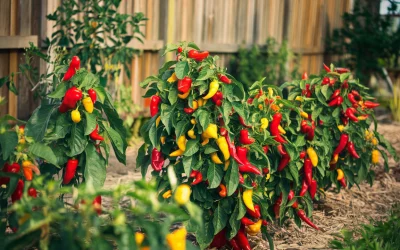 🌶 Paprika & Chili – Wärmeliebende, pflegeleichte Pflanzen für Garten, Balkon & Hochbeet